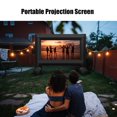 thumbnail image 2 of Costway 14FT Inflatable Movie Projector Screen Projection Outdoor Home Theater W/ Blower, 2 of 10