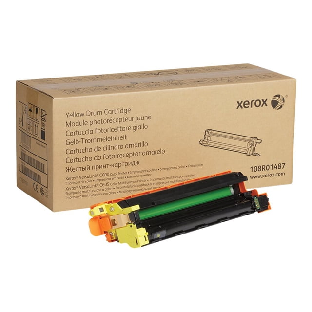 Xerox VersaLink C605 - Jaune - Cartouche de Tambour - pour VersaLink C600, C605