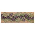 thumbnail image 1 of Christmas Coir Door Mat Pinecones 16 X 48, 1 of 4