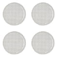 thumbnail image 3 of Mainstays Alessandra Black 4-pack Stoneware Dinner Plate Set, 10.5", 3 of 7