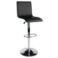 thumbnail image 1 of Winsome Spectrum High-back Adjustable Swivel Stool, Black & Chrome - 93145, 1 of 9