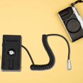 thumbnail image 1 of F970 Dummy Battery, With Low Battery Indicator 12V Battery Power Supply Plate, For Power Blackmagic Pocket Cinema Camera, 1 of 8