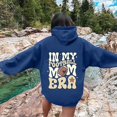 thumbnail image 2 of WEAIXIMIUNG Fall Sweatshirts for Women Plus Size Ladies' Autumn and Winter Fashionable Rugby Print Hooded Sweatshirt, 2 of 5