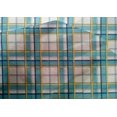 thumbnail image 4 of oneOone Cotton Silk Fabric Madras Check Decor Fabric Printed BTY 42 Inch Wide, 4 of 4
