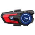 thumbnail image 1 of Casque Bluetooth pour Moto, Haut-Parleur Casque Intercom Écouteur Bluetooth 5.0 Réduction de Bruit Intelligente Longue Portée Casque de Moto Écouteurs Bluetooth, 1 of 8