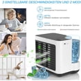 thumbnail image 3 of 4 In 1 Mini Mobile Air Conditioners, Mini Air Conditioners, Personal Air Coolers, Humidifiers, Air Purifiers, Usb Air Conditioners, 3 of 7