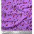 thumbnail image 1 of Soimoi Poly Georgette Fabric Brush Stroke Abstract Print Fabric by the Yard 42 Inch Wide, 1 of 3