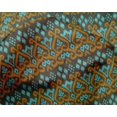 thumbnail image 4 of oneOone Silk Tabby Fabric Swirl Ikat Printed Fabric 1 Yard 42 Inch Wide, 4 of 4