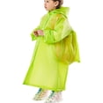 thumbnail image 4 of LSLJS Children Boys and Girls Windproof and Raincoat with Schoolbag Bit, Womens Coat, 4 of 4