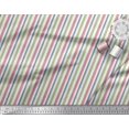 thumbnail image 2 of Soimoi Rayon Crepe Fabric Vertical Stripe Decor Fabric Printed Yard 46 Inch Wide, 2 of 5