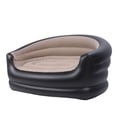 thumbnail image 1 of TOPINCN Inflatable Sofa, PVC and Velvet Comfortable Blow Up Couch Lounger Portable Inflatable Chair for Outdoor for Beach Camping Picnic, 1 of 7
