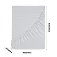 thumbnail image 3 of Clearance Sales Hot6slKitchen Goodies,Double Bed Fitted Sheet Single Piece Non-Slip Fixed Bed Cover All-Inclusive Mattress Protection Bed Cover Soft Fiber Suitable for Sleeping Naked, 3 of 8