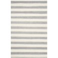 thumbnail image 1 of Safavieh Cambridge Collection CAM154A Handmade Moroccan Geometric Grey and Ivory Premium Wool Area Rug (2'6" x 4'), 1 of 3