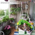 thumbnail image 3 of Toy With Bells, Bird Hanging  Toy, Bird Swing Hanging  Toy With Bells  Bird Parrots Birds Animals For Pets, 3 of 8