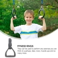 thumbnail image 2 of CUITING 2 Pcs Handle Ring Fitness Equipment Strength Training Supplies Premium Gymnastic Rings Non- Child, 2 of 6