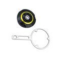 thumbnail image 2 of Thinsony 2pcs Metal R1200RT R1200GS ADV Adventure 05-13 Engine Cap Plug Cover Durable Construction Gold, 2 of 6