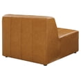 thumbnail image 4 of Modway Bartlett Sectionnel Moderne 5 Pcs en Similicuir, Fini Beige, 4 of 11