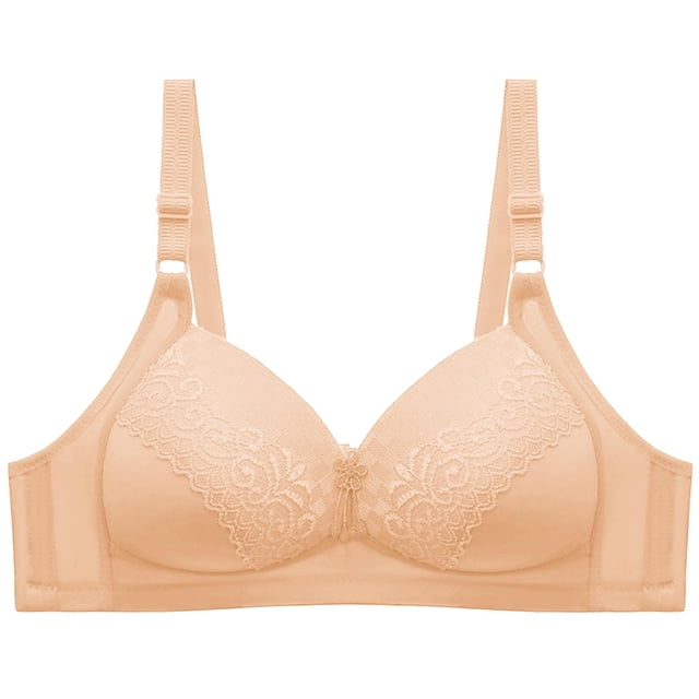 Timegard Wireless Bras for Women Plus Size Breathable Adjustable Strap Comfort Everyday Bras with Support