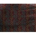 thumbnail image 4 of oneOone Georgette Viscose Fabric Leaves & Floral Block Print Fabric BTY 42 Inch Wide, 4 of 4