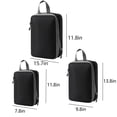 thumbnail image 3 of Dvkptbk Compression Packing Cubes For Travel, Travel Bags Luggage Organizers Travel Compression Cubes For Suitcases Double Capacity Design For Travel, 3 of 7