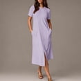 thumbnail image 2 of Womens Summer Dress Gradient Sleeveless V-Neck Maxi, 2 of 8