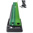thumbnail image 1 of axGear Indoor Golf Putting Green Golf Training Putting Mat Tracks With Auto Ball Return, 1 of 7