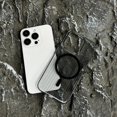thumbnail image 4 of Premium Aesthetics Ins-Style Clear Magnetic Silicone Case – (Matte black,iPhone 15 Pro), 4 of 6
