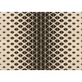 thumbnail image 1 of Ahgly Company Machine Washable Indoor Rectangle Transitional Chocolate Brown Area Rugs, 2' x 4', 1 of 7