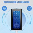 thumbnail image 3 of 3-in-1 TENS Unit Rechargeable Muscle Stimulator EMS Dual Channel with 10 Reusable Electrode Pads 36 Modes for Back Neck Pain Muscle Therapy Pain Management Pulse Massager, 3 of 6