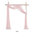 thumbnail image 4 of Becaristey Wedding Arch Draping Fabric Transform Wedding Arch Into Work Of Art Easy Care silver pink 1Set, 4 of 6