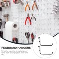 thumbnail image 4 of 2pcs Pegboard Hook Organizer Board Pegboard Shelving Hooks for Garage Organization, 4 of 9