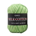 thumbnail image 1 of Birdeem Colorful Hand Knitting 50G Knitting Crochet Milk Soft Baby Cotton Wool Yarn, 1 of 10
