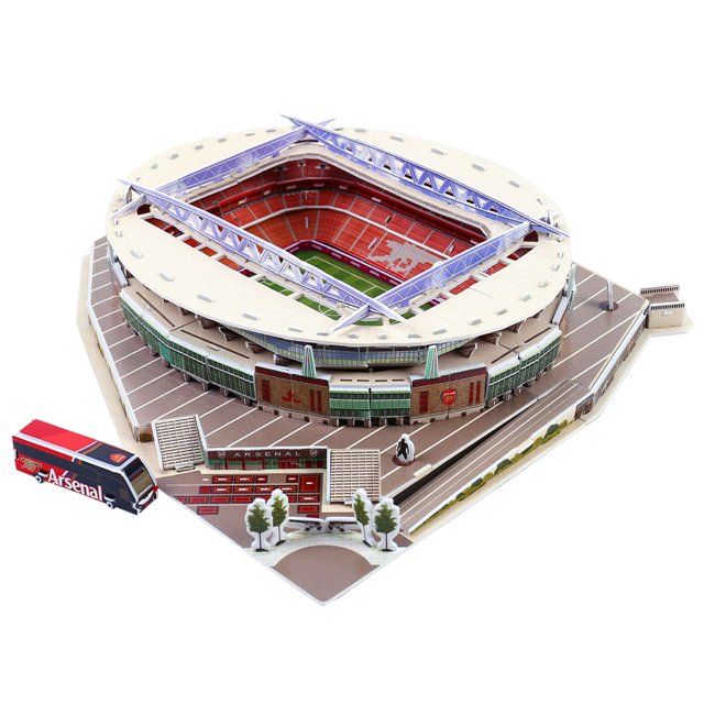 Casse-tête 3D Bricolage Architecture de Stade Maquette de Construction Kit Collection Jouet pour Enfants