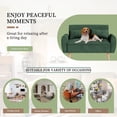 thumbnail image 2 of Sobaniilo 47" Small Modern Loveseat Sofa, Mid Century Linen Fabric 2-Seat Sofa Couch Tufted Love Seat with Back Cushions and Tapered Wood Legs for Living Room, Bedroom and Small Space (Green), 2 of 5