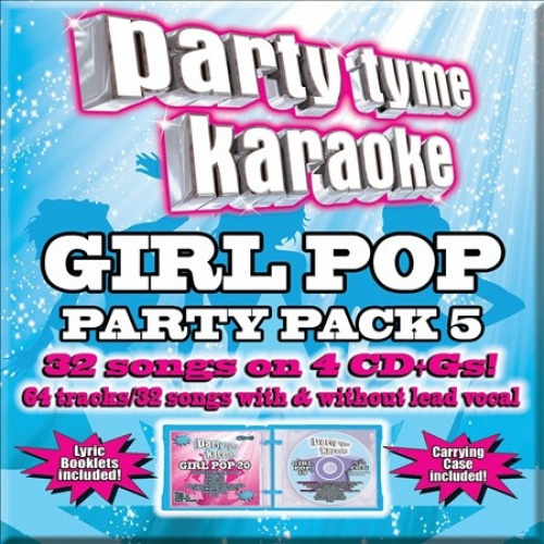 Party Tyme Karaoke - Girl Pop Party Pack 5 [4 CD+G]