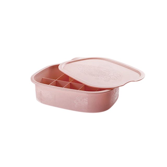 Agiferg Home Plastic Underwear Storage Box With Lid Underwear Socks Storage