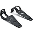 thumbnail image 4 of Krator Black Headlight Mounting Bracket Fork Ears For Cafe Racer Bobber Chopper 31-37mm, 4 of 6