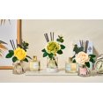 thumbnail image 3 of Cocorina Reed Diffuser Set Flower Reed Diffuser Cashmere Vanilla Scented Diffuser with Sticks Home Fragrance Essential Oil for Bathroom Shelf Decor Living Room Large Room Rose/6.7 Ounce/1pack, 3 of 4