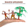 thumbnail image 2 of EIGTHTAIL 13pcs Indian Man Model Toy Plastic Figures Model Men Figures Accessories Play Set for Kids, 2 of 7