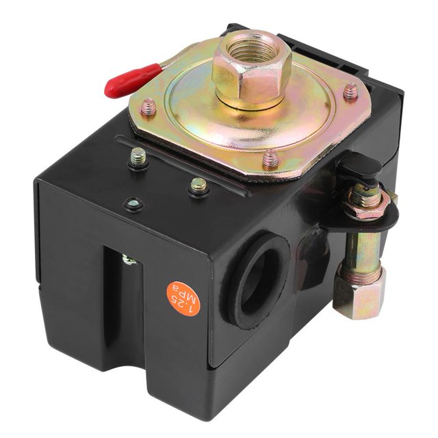 Yosoo 1pc Single Port Pressure Switch For Air Compressor 135-175PSI Heavy Duty 26Amps, Pressure Switch, Air Compressor Pressure Switch
