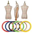 thumbnail image 3 of 10Rolls Draping Tape Mannequin Pattern Masking Tape Gridding Dress Form 20meters Red, 3 of 8