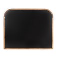 thumbnail image 4 of Kate and Laurel Glenby Transitional Wide Arch Wall Mirror, 34 x 28, Rustic Brown, Wooden Farmhouse Arched Bathroom Mirror with Rounded and Stepped Frame Profile, 4 of 8