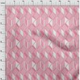 thumbnail image 3 of oneOone Cotton Poplin Fabric Parallelogram & Triangle Geometric Decor Fabric Printed BTY 56 Inch Wide, 3 of 4