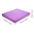 thumbnail image 4 of Portable TPE Balance Pad Non-slip Yoga Cushion Stability Mobility Balance Trainer for Core Training Physical Yoga (Purple), 4 of 9