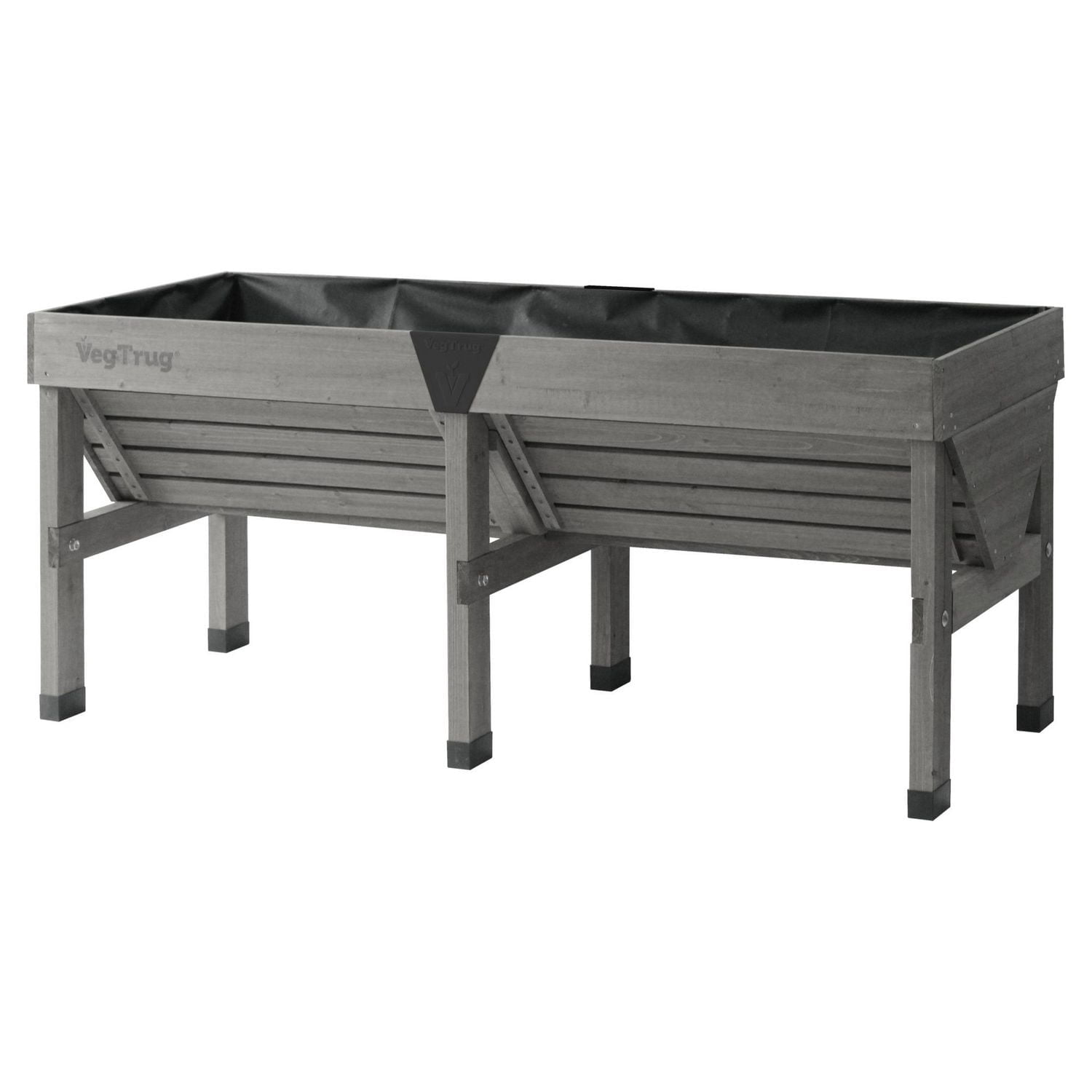 VegTrug Classic 1.8m Raised Garden Bed Planter - Grey