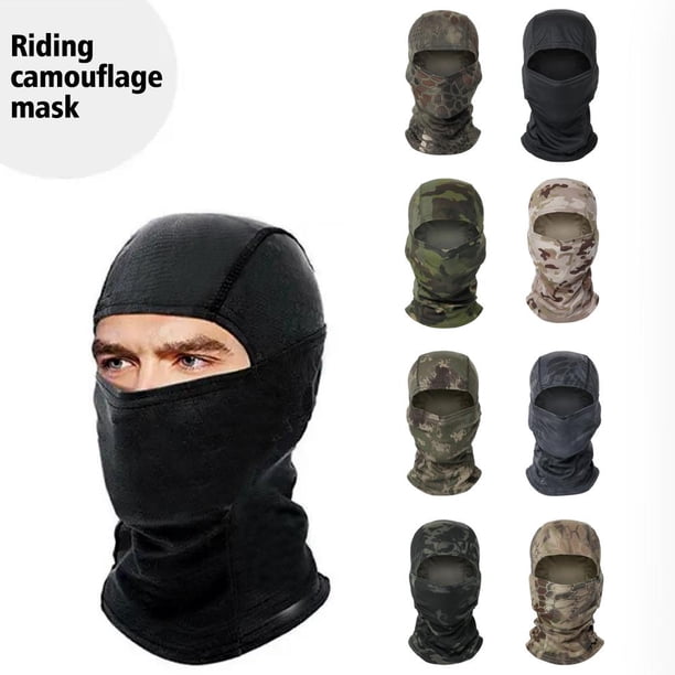Balaclava Summer Camo Face Mask, Sun Protection Cooling Neck