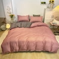 thumbnail image 1 of UsRHHA 4 Piece Bedding Set Fresh Color Washed, Comfortable Soft for 70.86 Inch Bed Dormitory, Bed Sheet Set, 1 of 6