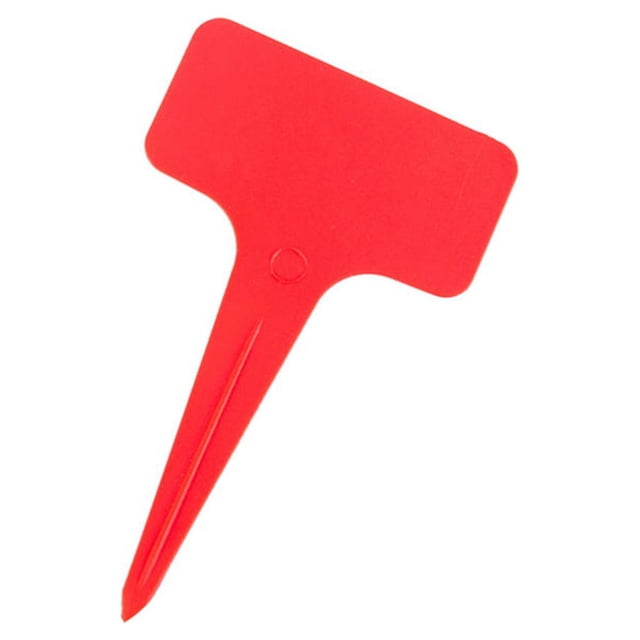 50 Pieces Garden Labels Yard Backyard Park Classification Markers Classification Marker Garden Labels Trees Seedlings Plant Flowers Planter Sign Tags Red
