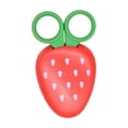 thumbnail image 1 of HOARBOEG Ensemble Mignon de Ciseaux à Fruits Carotte Banane Raisin Fraise en Forme avec Couvercle Protecteur Outils de Coupe de Papier pour Enfants Sécuritaires, 1 of 4