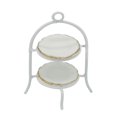 thumbnail image 2 of Milaget 1/12 Dollhouse Miniature Furniture Cake Stand with Dish chen Table Accessory, 2 of 7